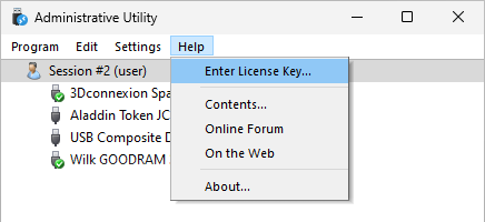 Enter License Key