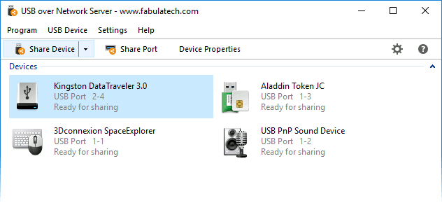 Share USB Device